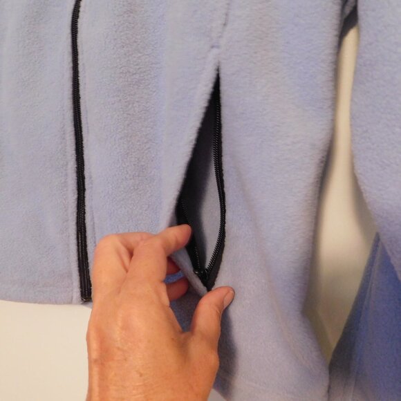 Ultra Club Women's Lt Blue Jacket w/Embroidered Corvette Logo, Size Lg _ New - Picture 6 of 15